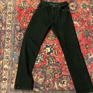 Black High Waisted Wrangler Jeans